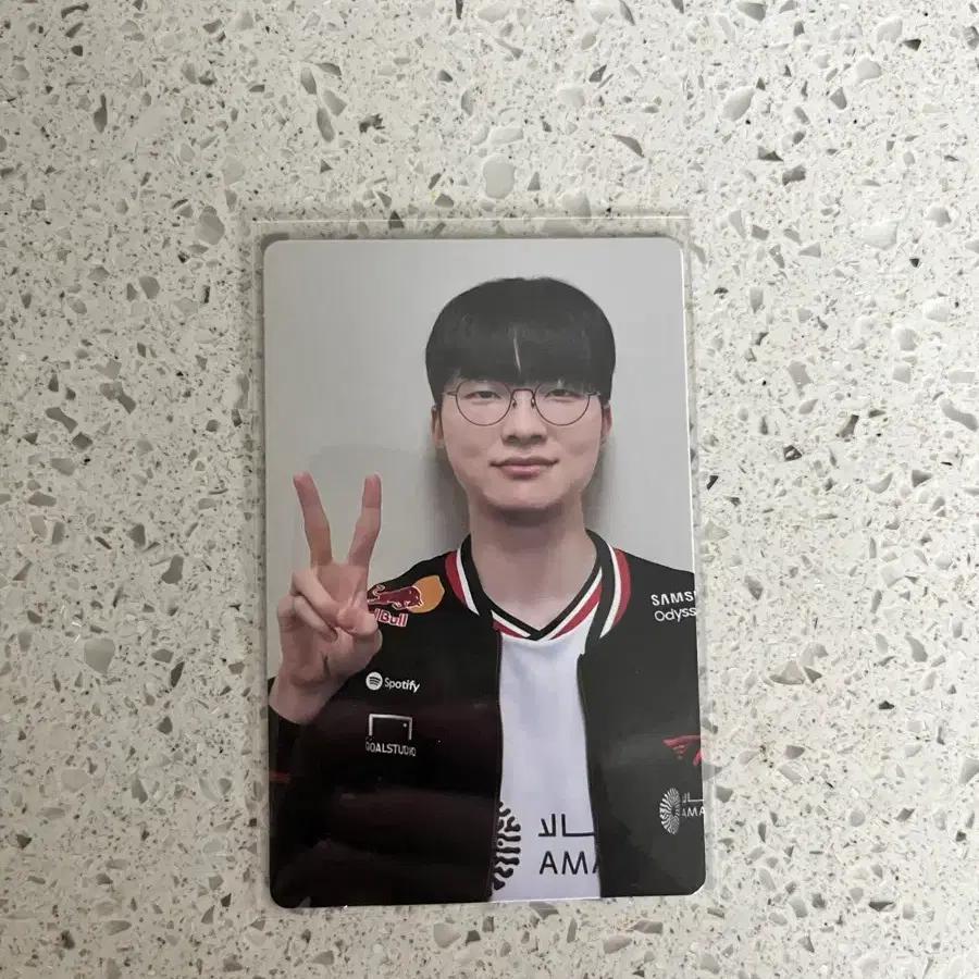 T1 Faker Photocard T1 Goods