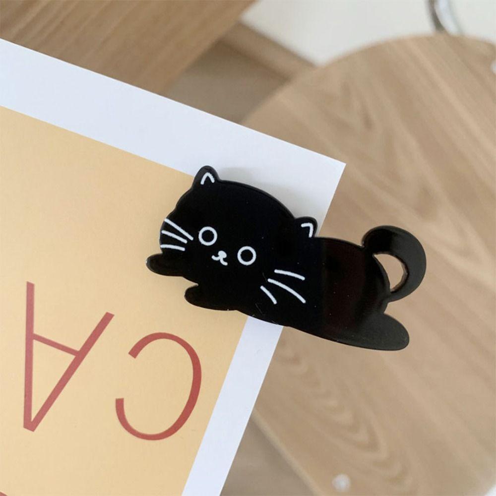 Pet Cat Hair Clip Cartoon Cat Duckbill Clip Sweet Acetic Acid Hair Clip  Ladies
