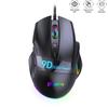 Ergonomic Wired Gaming Mouse 12000 DPI RGB Backlit Game Mouse 9 Pragrammable Buttons Wired Gamer Mouse For Desktop/Laptop