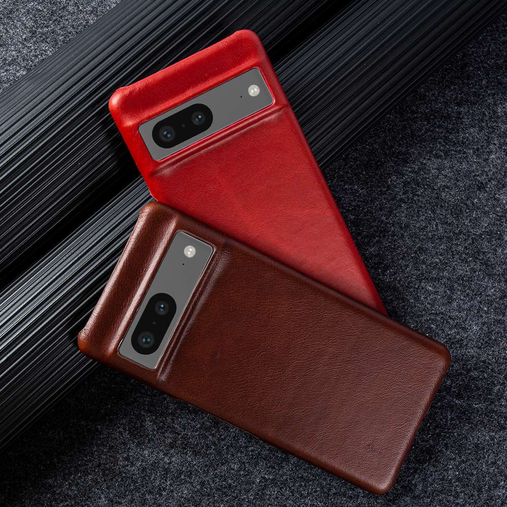 Для Google Pixel 7 Чехол Роскошный Масляный Воск Натуральная Кожа Покрытие Pixel 6A 8Pro 7Pro 5A Capa Защитный Футляр Задняя Панель Carcasa Оболочка