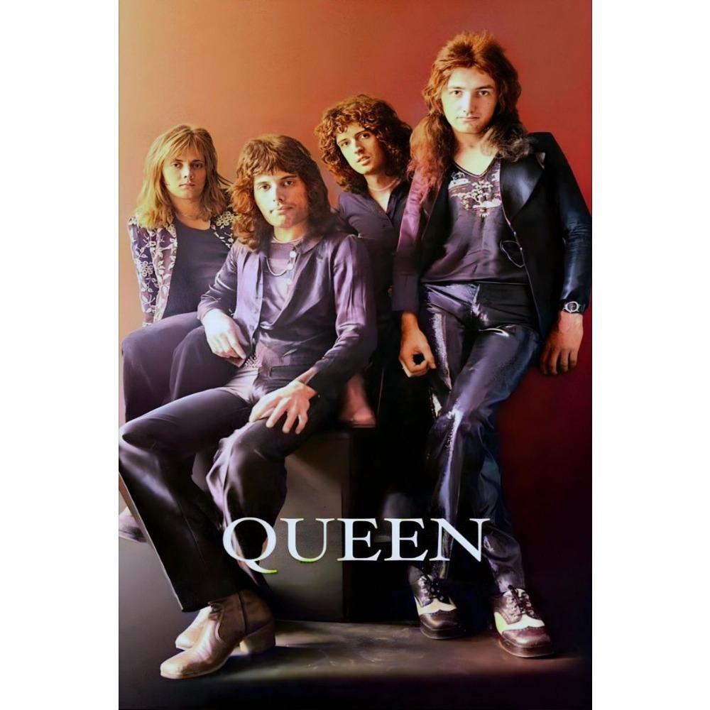Металлический настенный декор группы Queen, Ручная работа, 3D жестяное искусство для гостиной, спальни, музыкальной студии