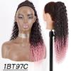 MISS WIG Женский длинный курчавый вьющийся хвост, наращивание волос, синтетический хвост на шнурке, 26 дюймов, парик с чипом, обертывание вокруг хвоста