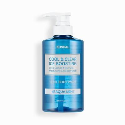 Охлаждающий гель для душа Cool & Clear Ice Boosting с аква-мятой 500 мл
