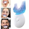 Teeth Whitening Kit with 32 LED Gum Light Silicone Mouthpiece Gel Tube Portable IPX7 Waterproof Gum Health Toothache Relief Light Therapy Periodontal