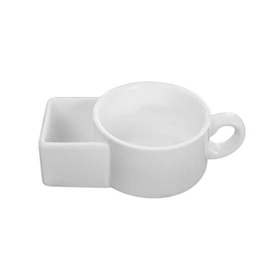 Кружка для шоколадного фондю, чашка для молока и кофе, подогреватель масла, керамическая чашка для фондю, плавильный котел