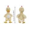 Detachable Stuffed Animal Doll Funny Plush Duck Doll Ornament Duck Plush Toy  Home Decoration