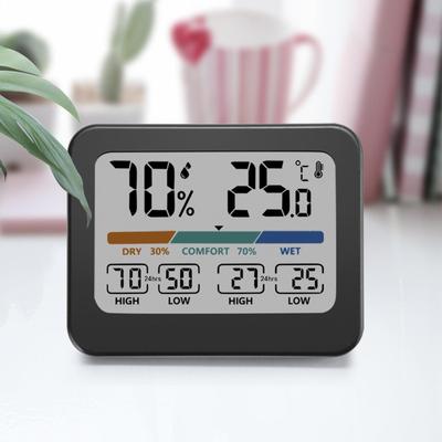 Цифровой домашний комнатный термометр-гигрометр LCD, датчик, метеостанция