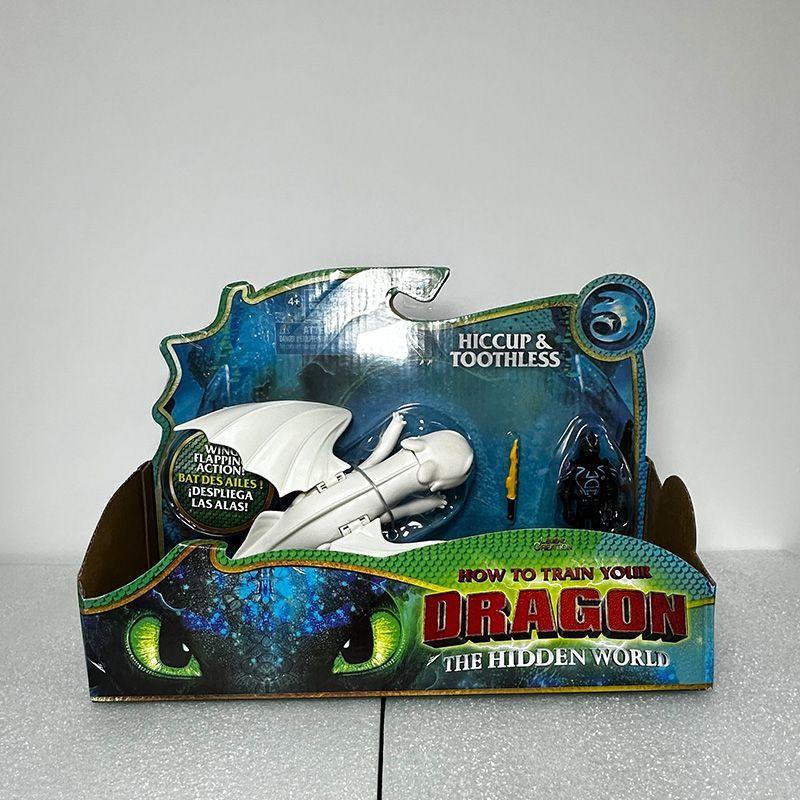 How to Train Your Dragon 3 Light Fury Figure Toy, Non-Poseable Carded Set Collectible Model Gift
