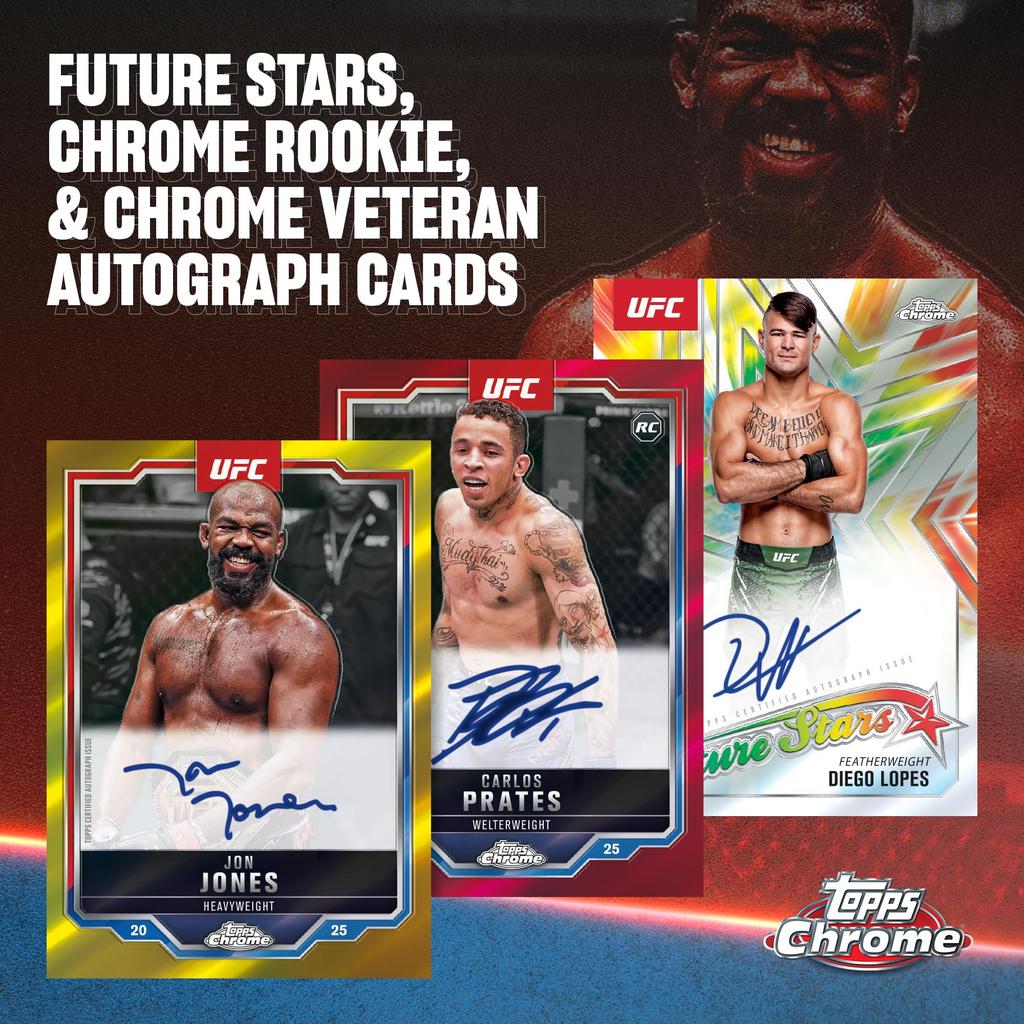 Topps UFC Chrome 2025 Value Pack