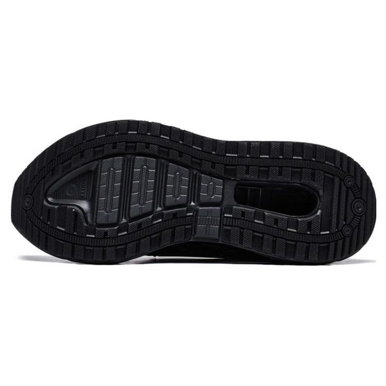 Li Ning Yixing 5 Fabric Synthetic Leather Non-Slip Wear-Resistant Low-Top Casual Shoes Men Sneakers Black AGLT025-2