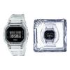 Серия G-Squad G-Shock Прозрачный Ледяной Прочный Ограниченная Серия Подарочная Коробка Ударопрочный Водонепроницаемый Кварцевый Механизм Ремешок из Смолы DW-5600SKE-7PR