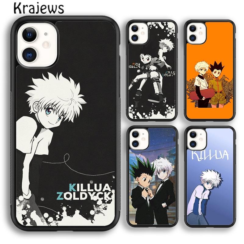 Чехол для телефона Krajews Killua Gon Hunter X Hunter для iPhone 14 5 SE 6s 7 8 plus 11 12 13 pro X XR XS max Samsung S21 S22ultra