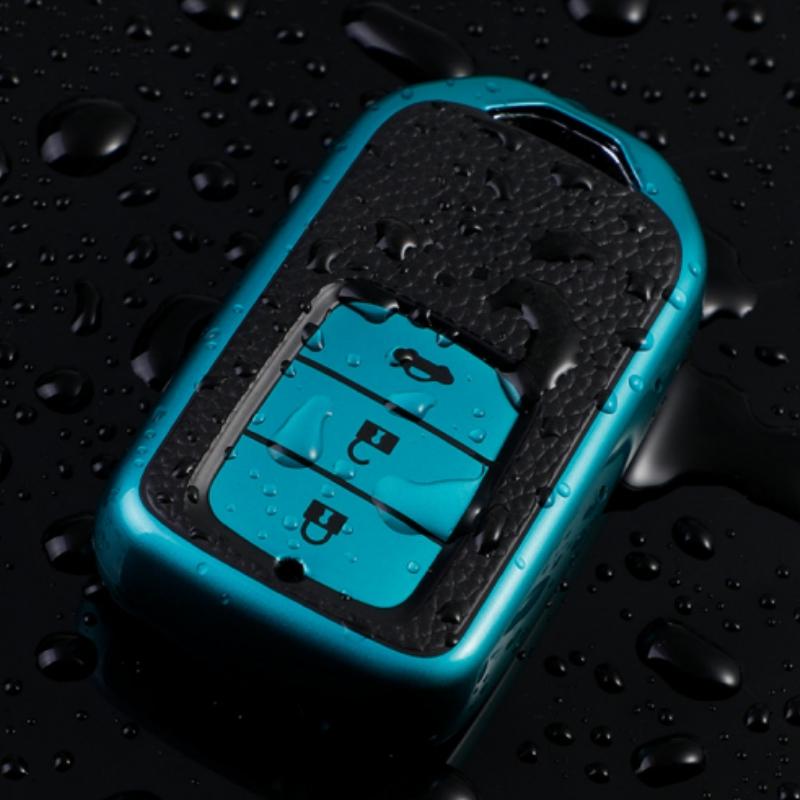 Кожаный чехол для ключей из ТПУ с 234 кнопками для Honda Accord Civic City Crider CRV CR-V Jade XR-V HRV Odyssey Vezel, аксессуары