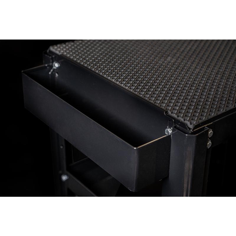 Workshop tool trolley with 3 shelves 702x491