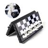 1 Set Plastic Mini International Chess Folding Magnetic Chessboard Board Game Portable Home Outdoor Kid Toys Light Weight