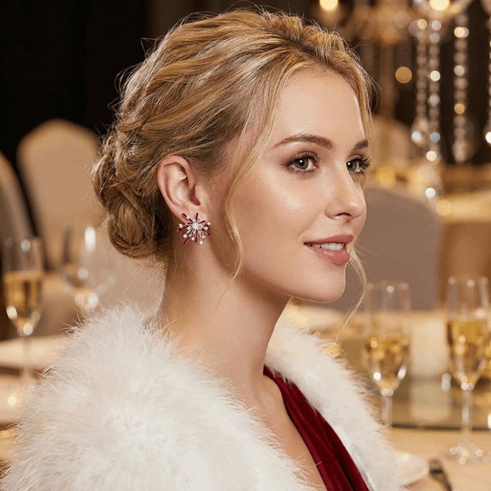 Cute Pony Pearl Earrings Sweet Ear Studs Delicate Earrings for Women Gifts