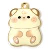 10 PCs Multicolor Hamster Cat Enamel Charms Zinc Based Alloy Gold Plated  Pendants for DIY Jewelry Making 23mm x 17mm