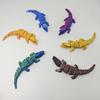 3D-печатная игрушка-крокодил с открытой пастью - Креативная детская модель-украшение