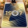 Flannel BlanketFenerbahçe FC Warm Soft Throw Blanket for Indoor Sofa Bed Living Room Use