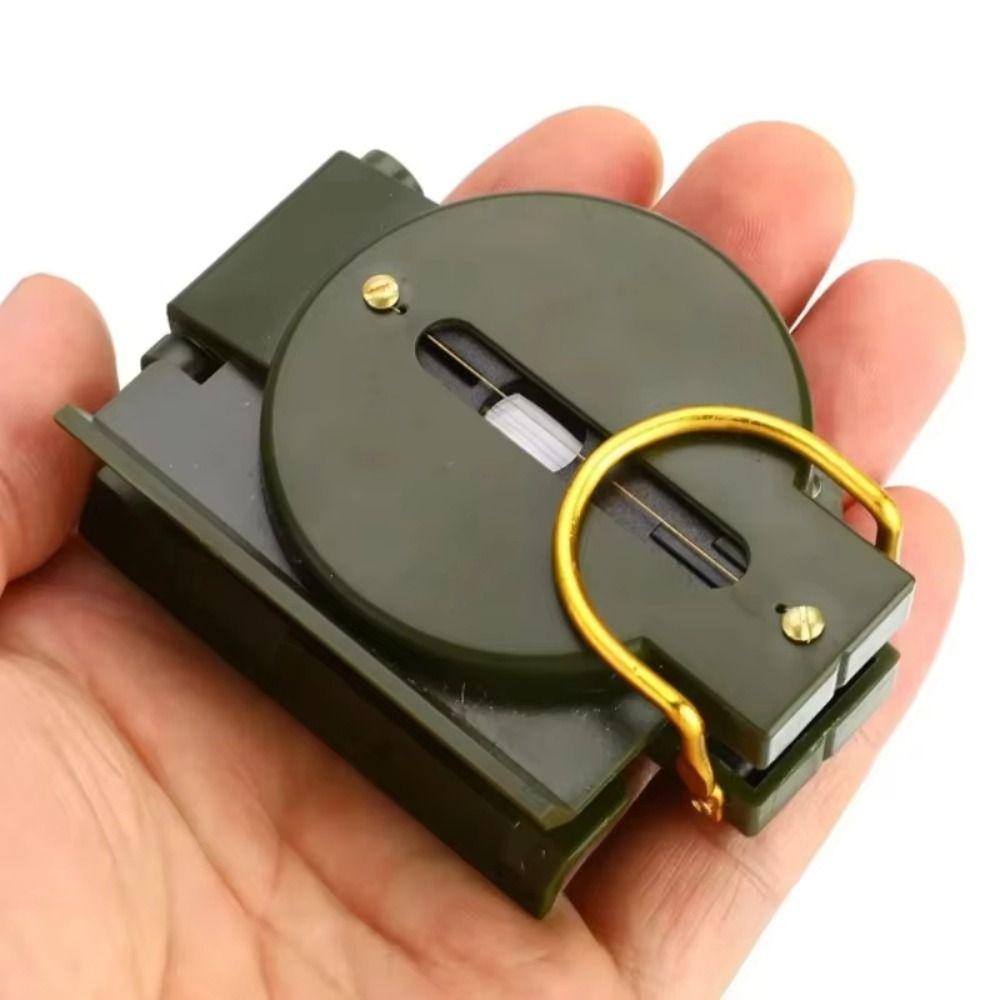 Metal Construction Outdoor Compass Waterproof Camping Compass Portable Professional Compass Hiking