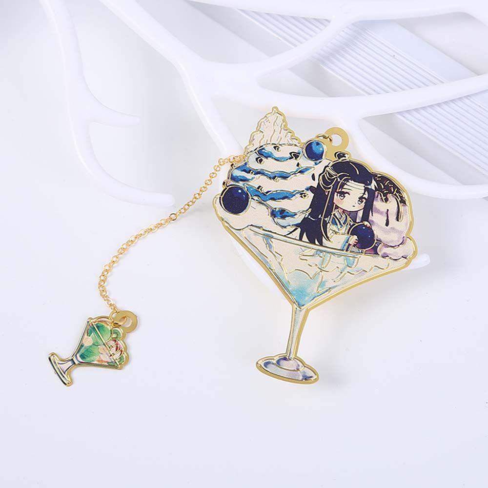 Wangji Wei Wuxian Stationery Book Markers Hollow Bookmark Pagination Mark Mo Dao Zu Shi Bookmark