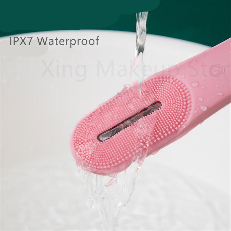 Electric Silicone Face Cleansing Brush Deep Pore Cleaning Exfoliator Face Scrub Washing Brush Pore Cleaner Tool Dropshipping 40#