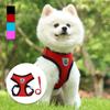 Daily Public Walking Vest Dog Harness Leash Included, Red
