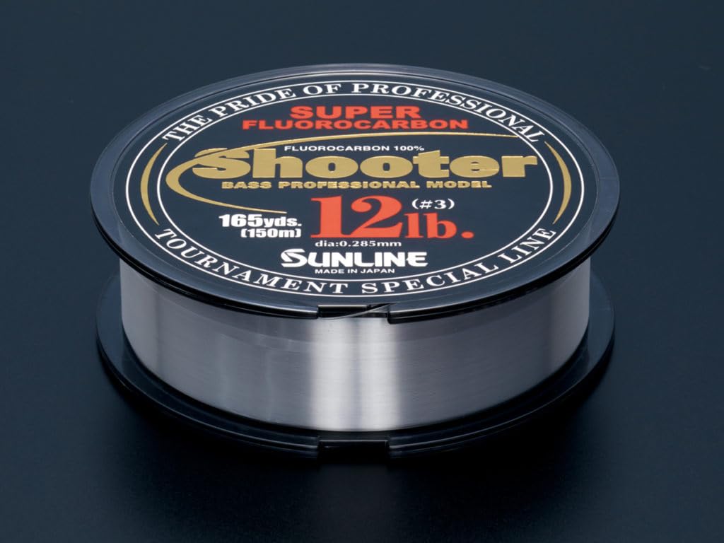SUNLINE Леска Флюорокарбоновая для Бассовой Рыбалки Shooter Finesse Special 100м Натуральный Прозрачный