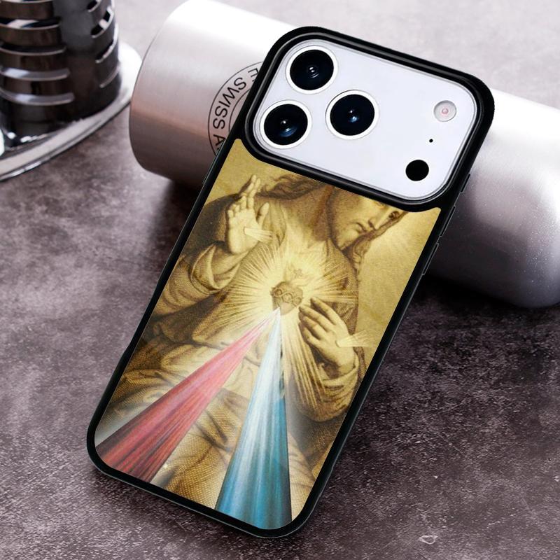 Чехол для телефона «Божественное Милосердие Иисуса» для iPhone 17 16 15 14 13 12 11 Pro Max Plus 17Air Мягкий силиконовый чехол