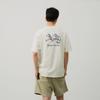 New Balance X PK SHEJISHILIANMINGKUAN Привлекательность Образ жизни Коллекция Иллюстраций SS24 Футболка Унисекс Кремовый NEE26121-IV