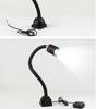 Magnetic LED Work Lights for CNC & Milling Machines, 220V/24V, Gooseneck Hose Design