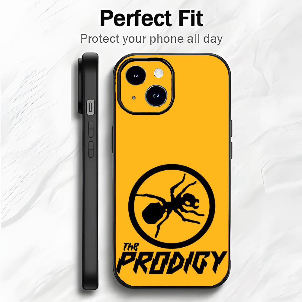 Электронная группа The P-Prodigy Чехол для телефона Чехол для телефона Мягкая упаковка Легкий Для iPhone17 16 15 14 13ProMax