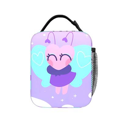 Dandys World Insulated Lunch Bags High Capacity Game Cute Cartoon Meal Container Thermal Bag Tote Lunch Box College Travel Men