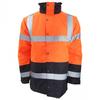 Portwest Мужская водонепроницаемая куртка Hi-Vis с контрастными вставками