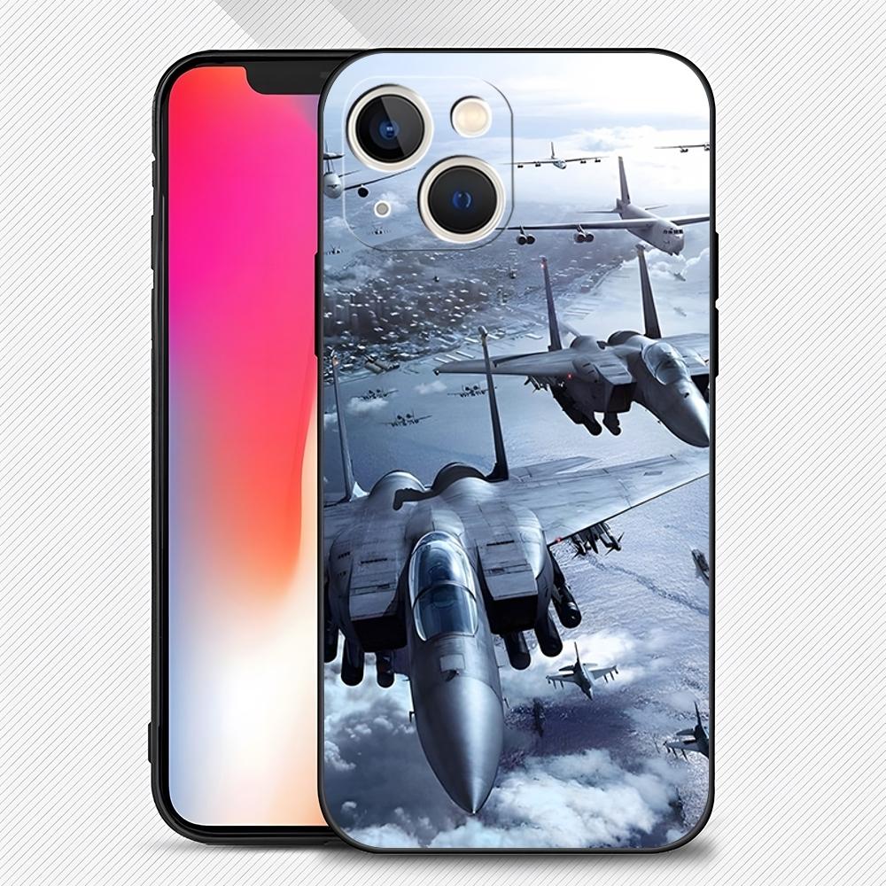 Чехол для телефона с изображением самолета и вертолета Для 15 Pro Max Для iPhone 14 13 16 12 Mini 11 Xr X Xs Pro Max 8 7 Plus Задняя крышка