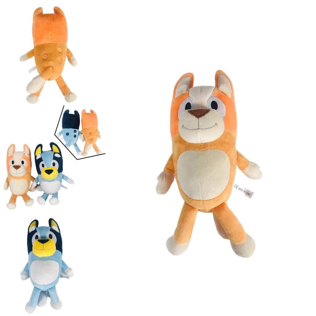 Плюшевые игрушки Блуи Бинго 11 дюймов Детский мягкий подарок Детские милые куклы Кукла Игрушка Мягкая