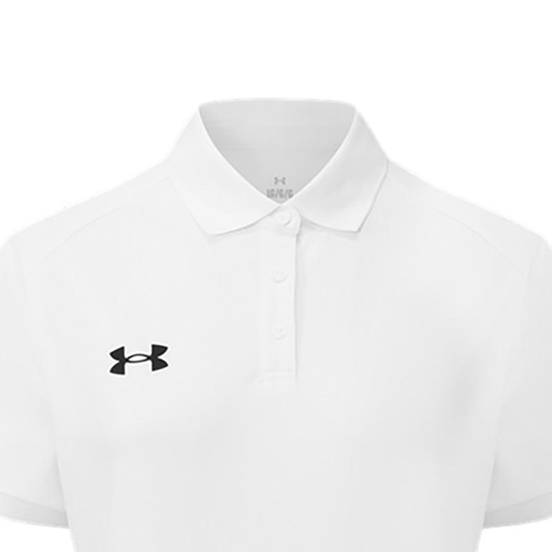 Under Armour Американский приталенный удобный универсальный спортивный для поездок на работу дышащая футболка-поло с коротким рукавом унисекс топы 26500511-100