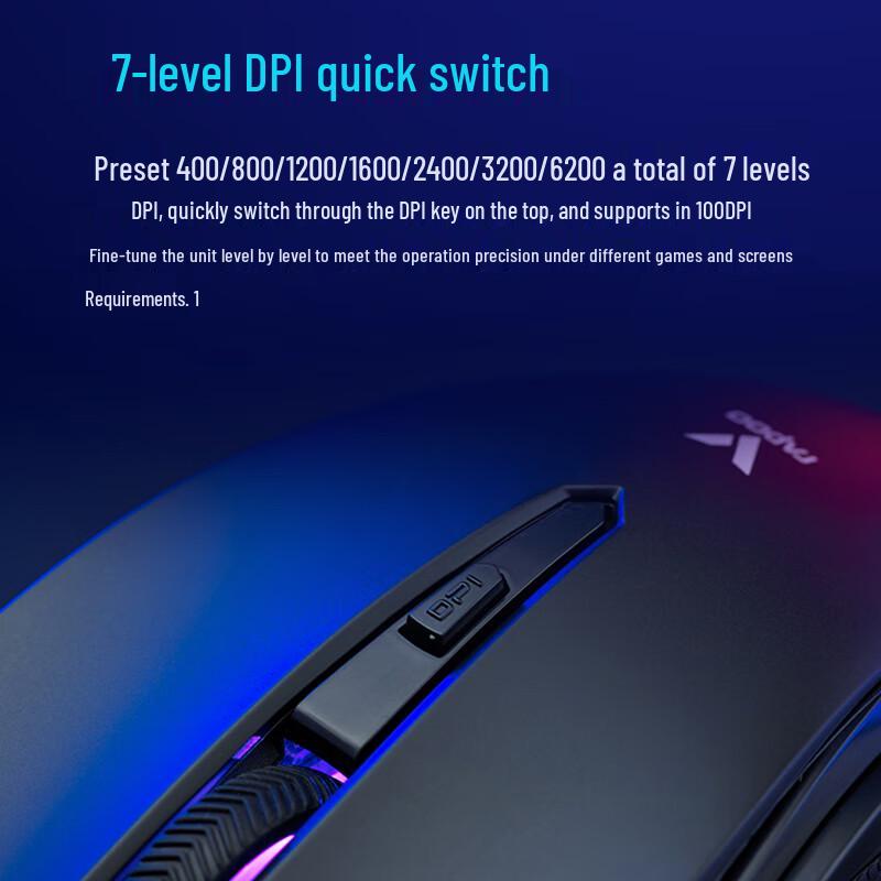 Проводная игровая мышь Rapoo V20S