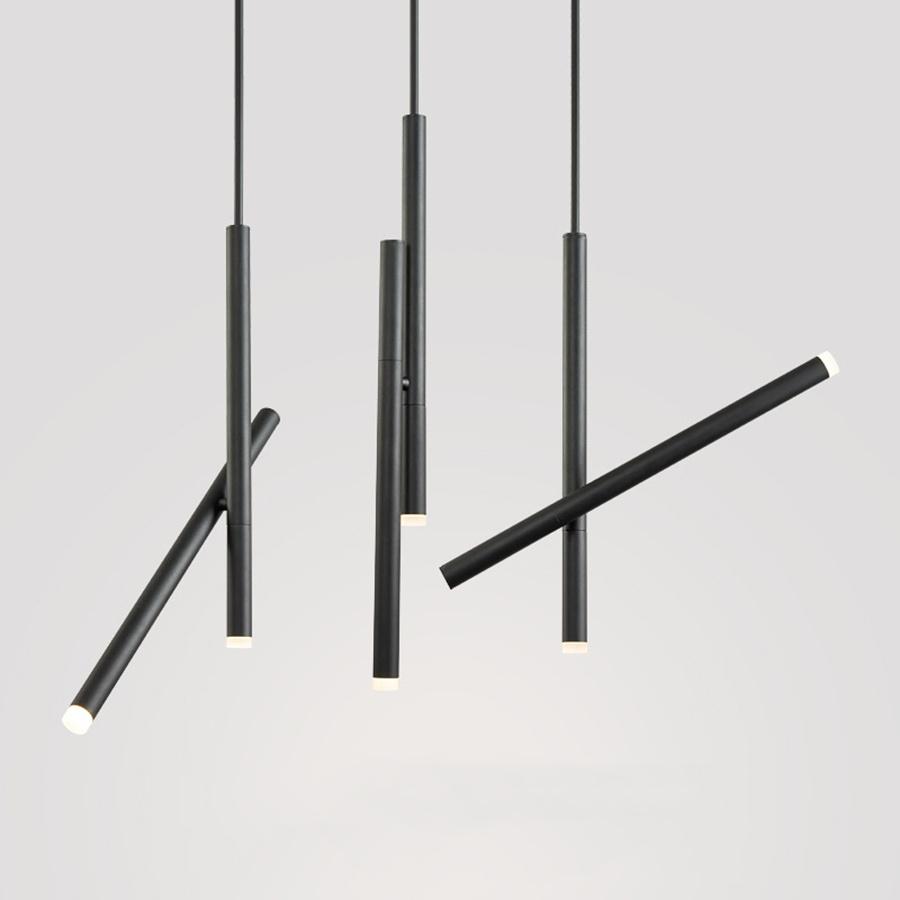 10 Вт вращающийся светодиодный подвесной светильник для спальни, прикроватный светильник в скандинавском стиле, прожектор, остров, барная стойка, магазин, подвесной светильник