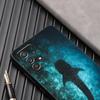 Чехол для телефона Samsung Galaxy A57 A56 A37 A55 A36 A26 A54 A52 A35 A34 A25 A17 A16 A15 A07 Мягкая накладка Океан Кит Акула Плавает