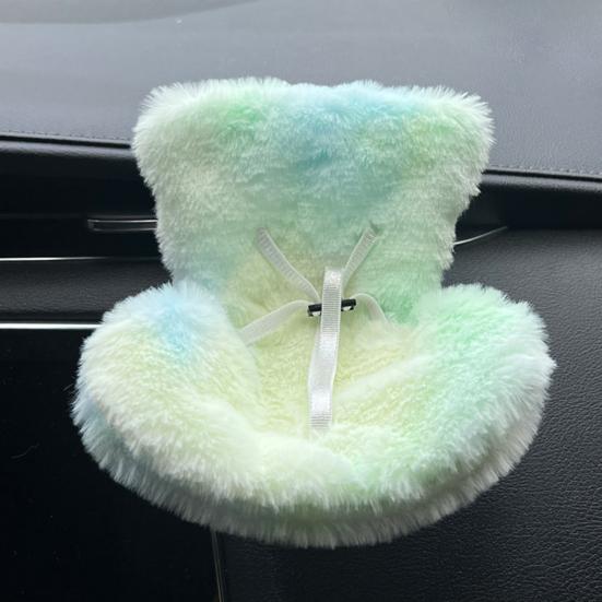 Doll Car Seat with Clip Car Air Vent Safety Belt Design Soft Cushioned Doll Car Decor Auto Accessory