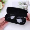 Unisex Rectangle Containers Eyewear Protector Hard Eye Glasses Zipper Box Sunglasses Case