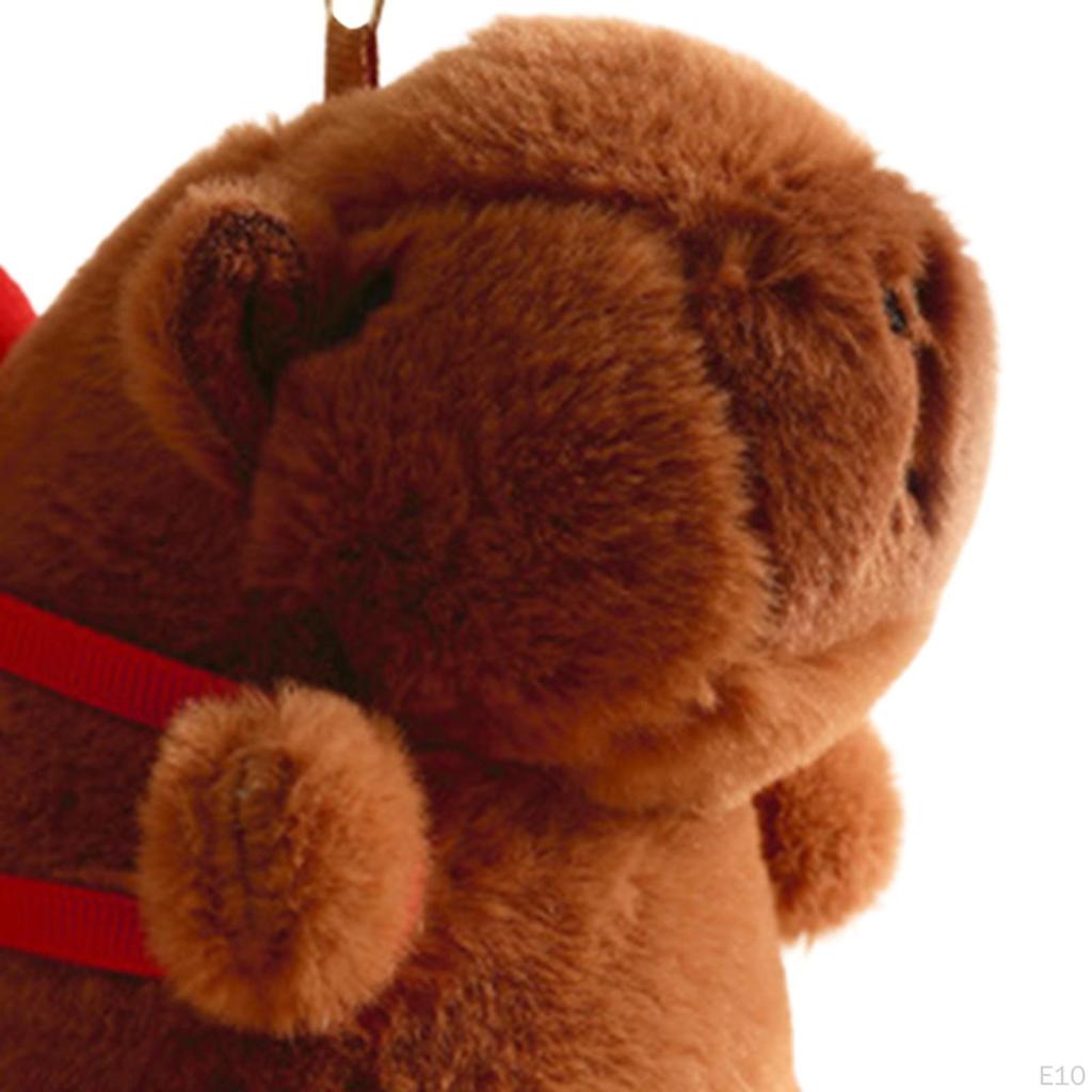 Очаровательный плюшевый брелок Капибара для детей и взрослых