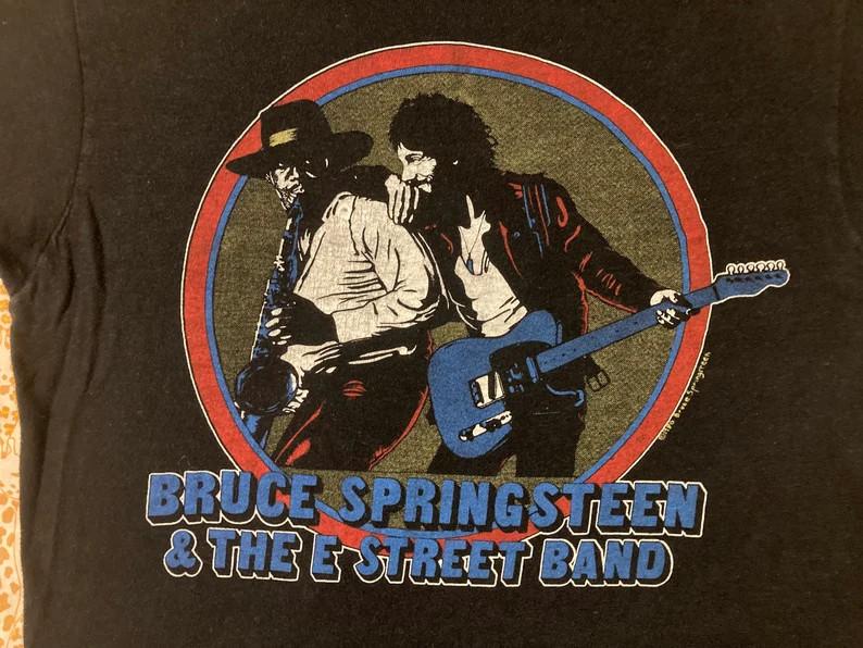 BRUCE SPRINGSTEEN 1980 Tour Unisex Cotton T-Shirt All Size S-4XL BO244 Unisex T-Shirt