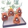 Blow Capybara Bubble Keychain Top Persimmon Kids Backpack Hanging Doll Plush