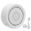 2.4GHz WiFi Temperature Humidity Sensor Detector Sound Light Alarm Smart Siren for Home