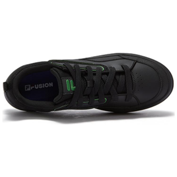 Fila Fusion Мужские кеды для скейтбординга, низкие, мягкие, удобные, прочные, черные T12M442303FBK