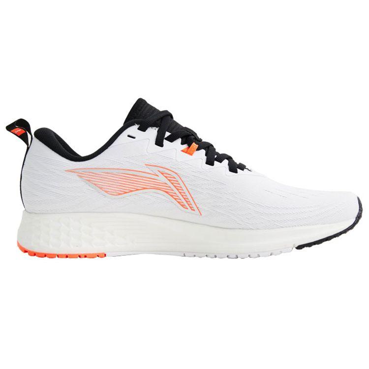 Li-Ning Dark Horse 4 Белые флуоресцентные мужские кроссовки Congo Standard-White Fluorescent-Congo-Red ARMR003-11
