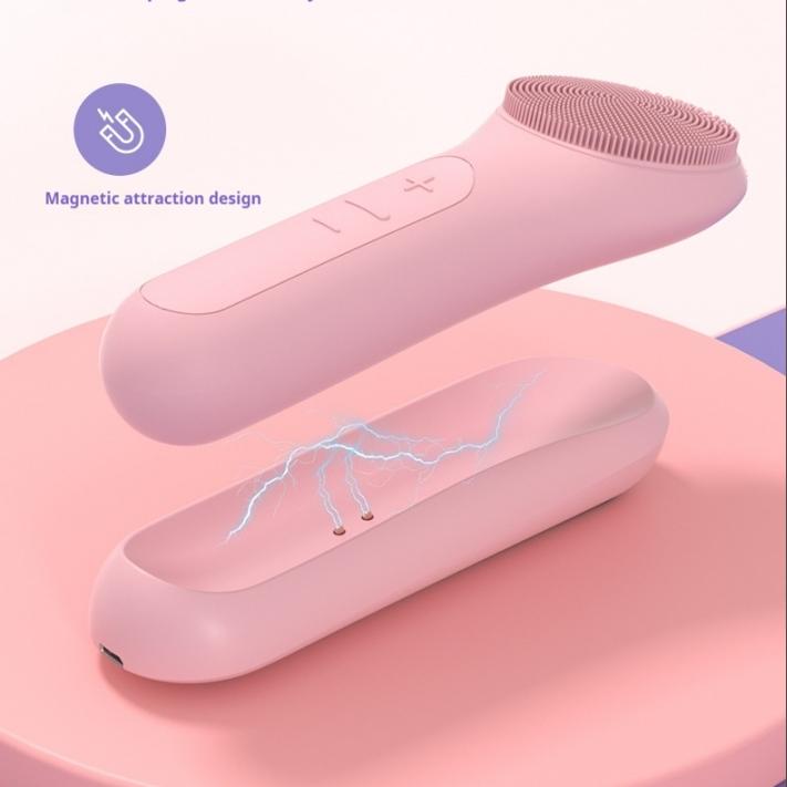 Электрическая щетка для очищения лица, ультразвуковой перезаряжаемый очиститель для лица, массажер, щетка для лица, скраб для кожи, инструменты для ухода за кожей