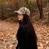 Модная Бейсболка с леопардовым принтом для холодной погоды, удобная плюшевая шапка для женщин, для катания на лыжах, прогулок и повседневной носки